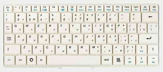 Клавиатура для ноутбука Lenovo IdeaPad (S9, S10) White, RU Вінниця