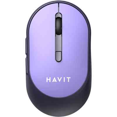 Мышка Havit HV-MS78GT Wireless Black-Purple (6939119041229) Винница