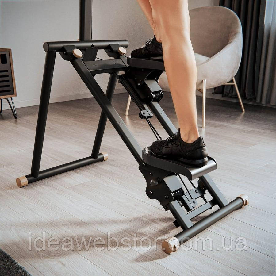 Степпер лестничный Hop-Sport HS-100B Piker черный Киев - изображение 8