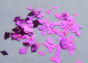 Плівка для ефекту "Бите скло" порізана в колбочках фіолетова Київ - фото 2