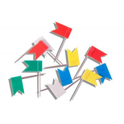 Кнопки Buromax push pins FLAGS, 30шт (BM.5152) Винница - изображение 2