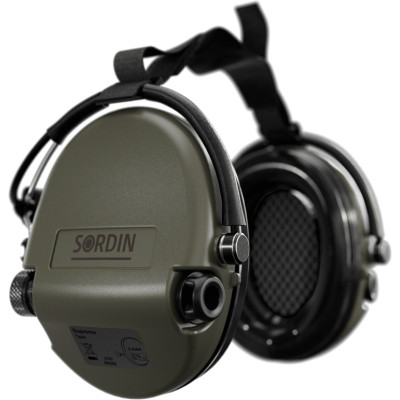 Наушники для стрельбы Sordin Supreme MIL AUX Slim з заднім тримачем (76308-06-S) Винница - изображение 3