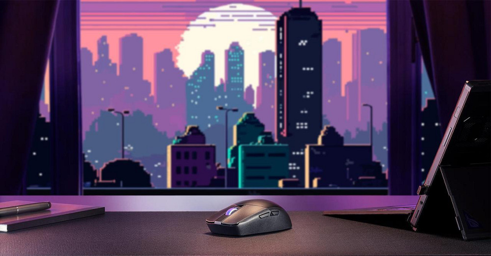 Мишка Asus ROG Strix Impact III RGB WL/Black (90MP03D0-BMUA00) Чорний Харьков - изображение 8