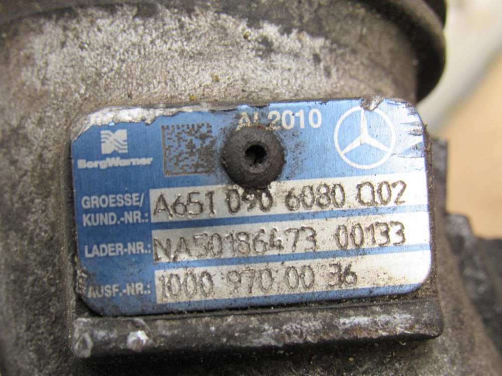 Турбіна Mercedes Sprinter 2.2 Bi turbo 2011-2019 (A6510905780) Ковель - фото 10