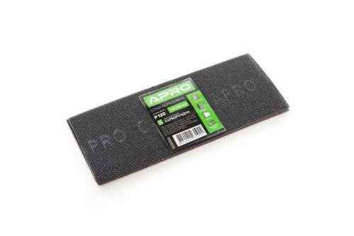 Сетка абразивная APRO P120 115×280мм карборунд (5шт) Ровно