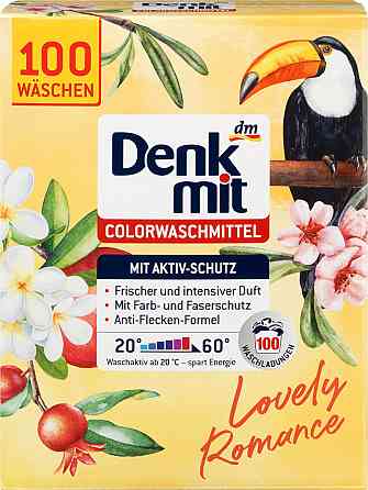 Denk mit  Стиральный порошок Lovely Romance Midnight Secrets 100пр. Германия Львов