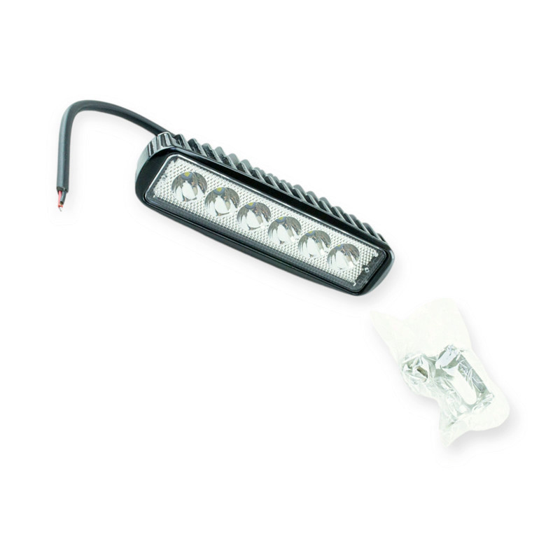 Фара LED прямокутна 155х44х55 (ДВШ) 18W дальня додаткова Мукачево - фото 1