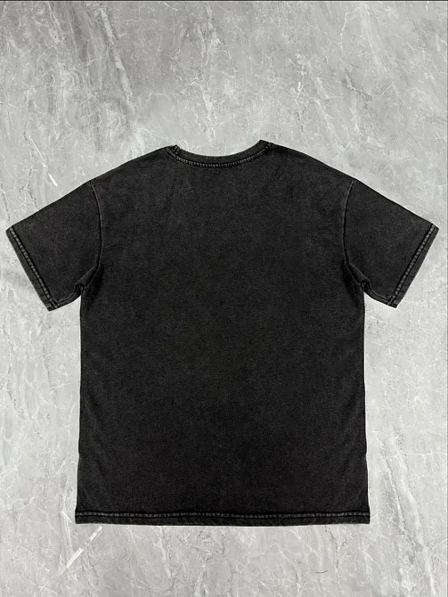 Футболка оверсайз у вініжному стилі з принтом Верблюд Чорний Харків - фото 3