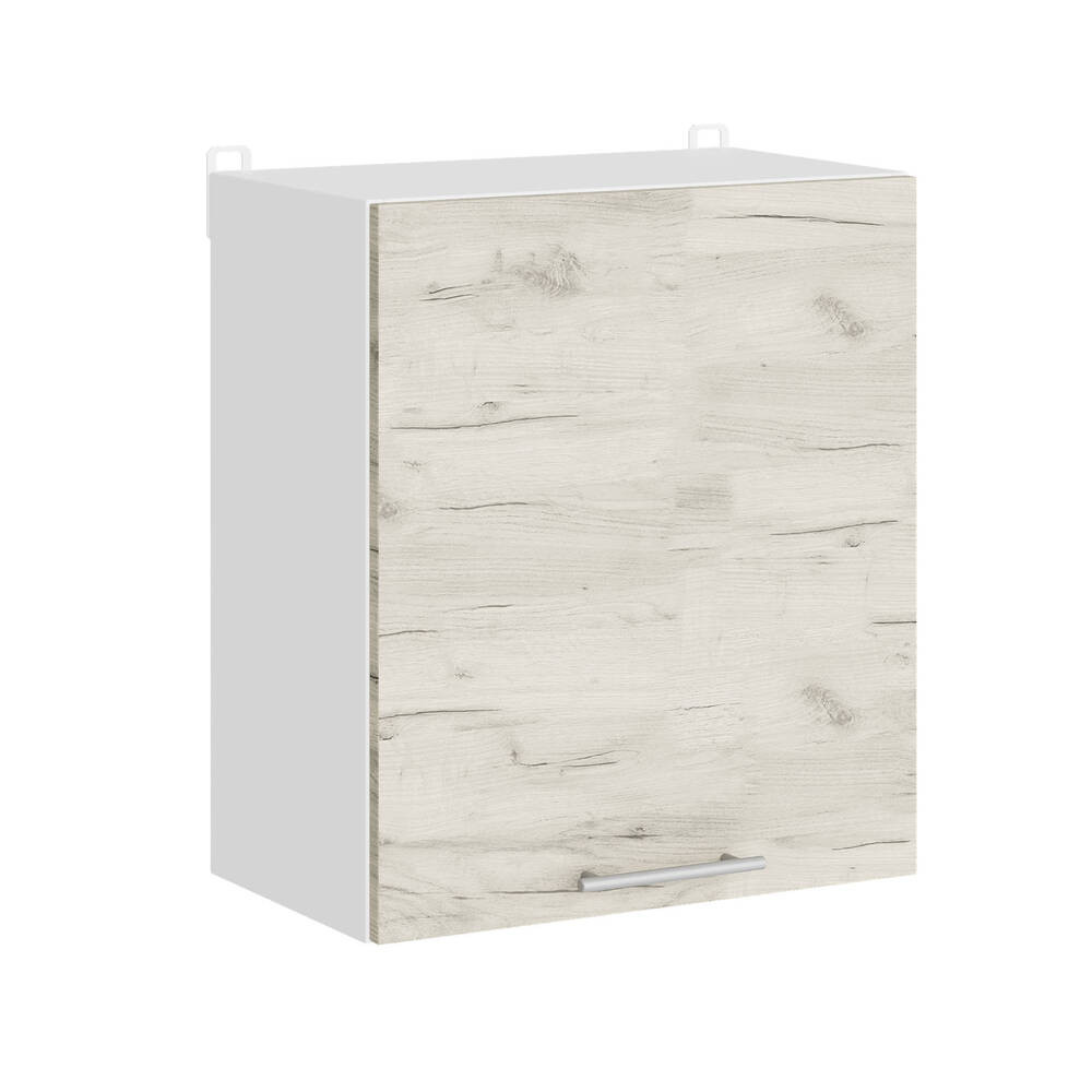 Кухонный модуль верхний Эверест Эко 500 дуб крафт белый/белый 50х30х58 см (DTM-071015) Львов - изображение 1