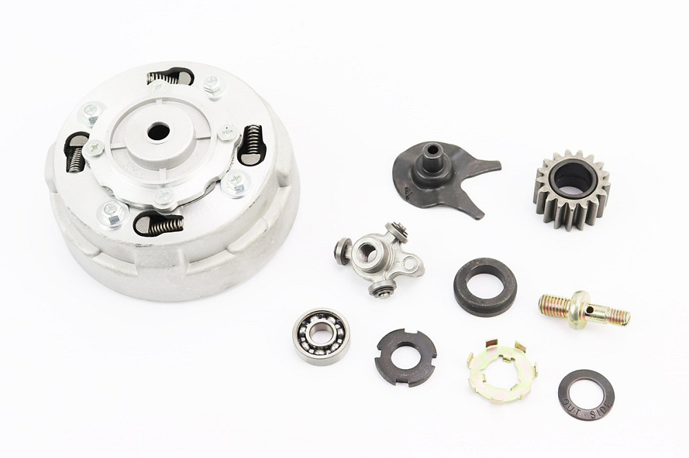 Зчеплення тридискове в зборі (кошик) Active 110cc - "автомат" + 12 деталей Киев - изображение 1