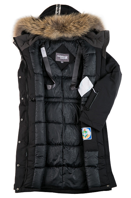 Женская зимняя парка Running River, Черный Киев - изображение 9