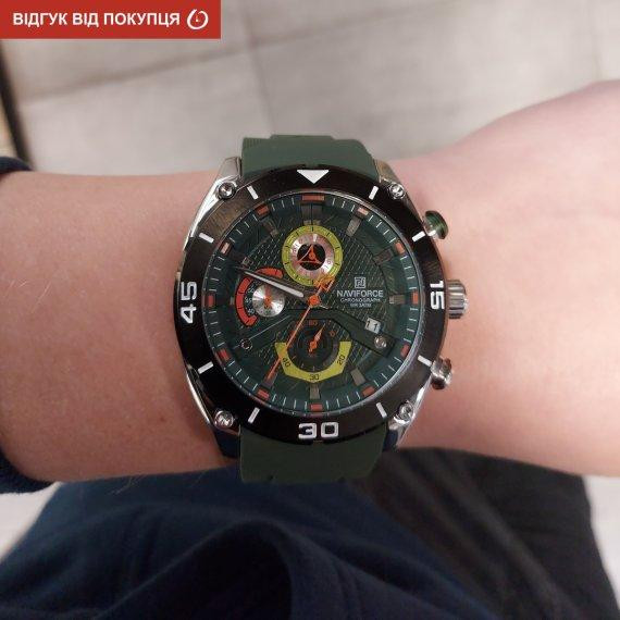 Годинник чоловічий наручний Naviforce Faster Зелений Вінниця - фото 3
