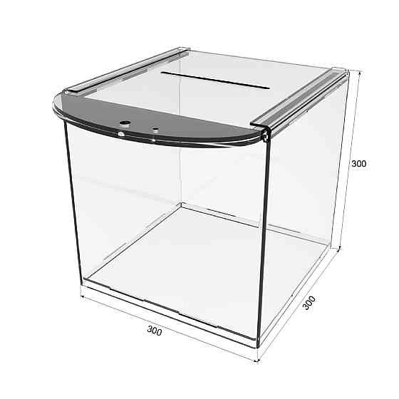 Скринька для пожертвувань EKOSTAR 300х300х300 Київ