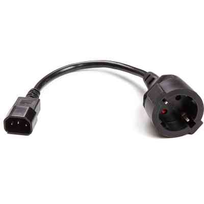 Кабель питания C14 to Schuko PowerPlant (EX610457) Винница