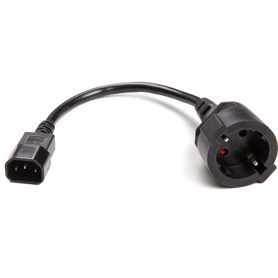 Кабель питания C14 to Schuko PowerPlant (EX610457) Винница - изображение 1