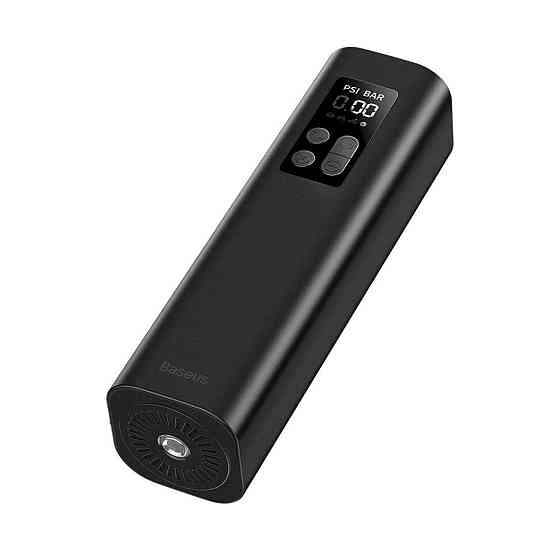 Автомобільний насос Baseus Super Mini Inflator Pump Black Ковель