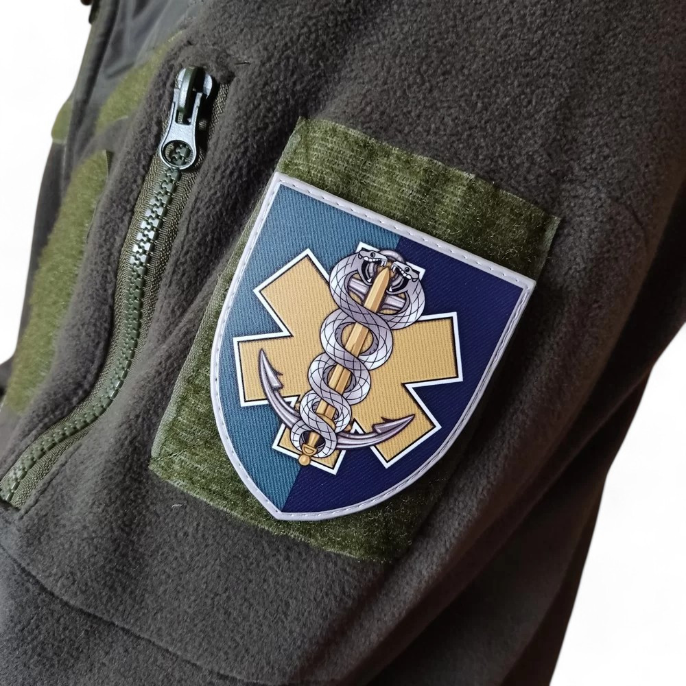 Патч / шеврон ЗСУ медична служба 36 бригади ОБрМП Запоріжжя - фото 2