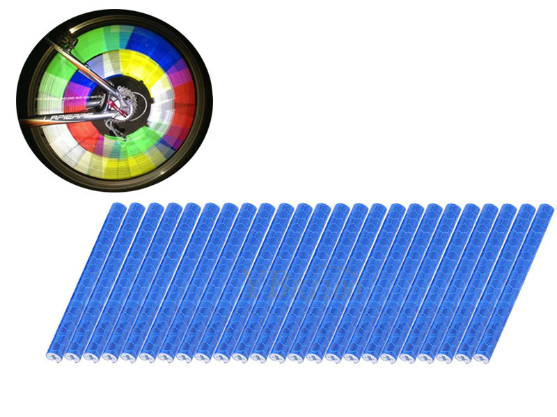 Світловідбивні накладки на спиці Feel Fit сині Бровари - фото 1