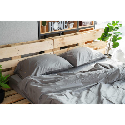 Простынь Ardesto Mix&Match сатин 180х240 см мусон (ART1824FSD) Винница - изображение 6