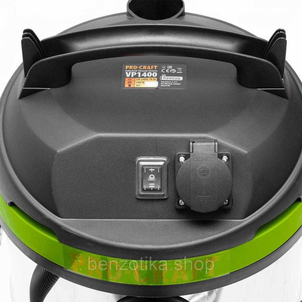 Промисловий пилосос Procraft VP1400 Київ - фото 5