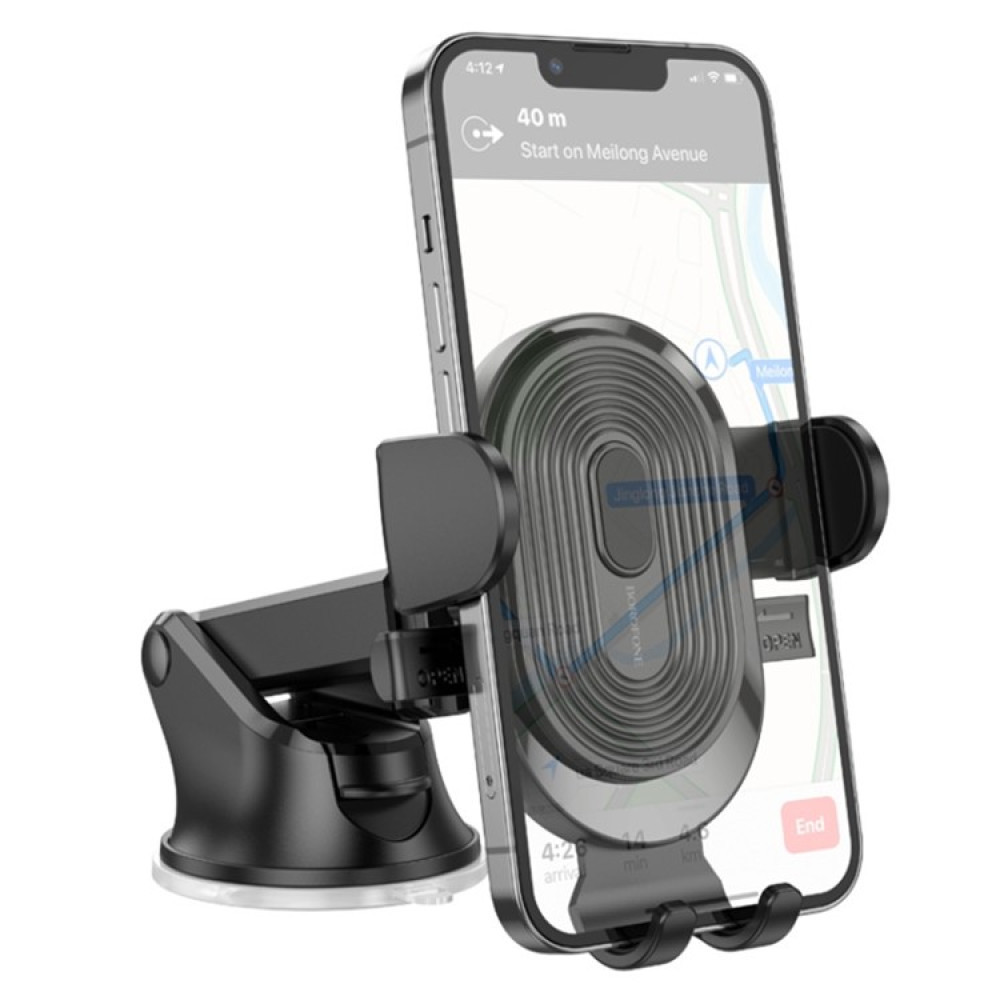 Автотримач для телефона BOROFONE BH85 Experience one-button car holder(center console) Київ - фото 9