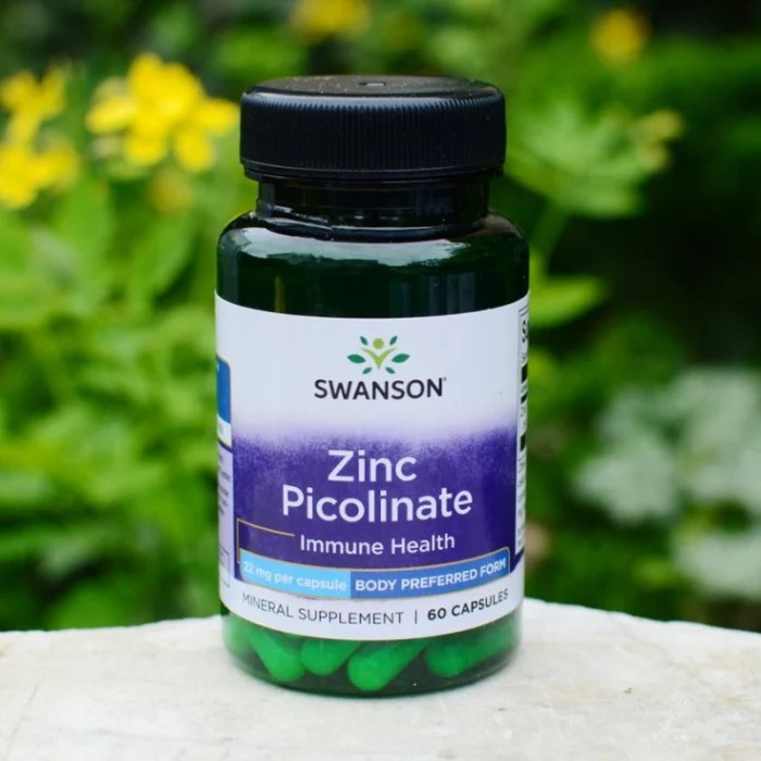 Пиколинат цинка Swanson Zinc Picolinate Body Preferred Form 22 mg 60 Caps Луцк - изображение 3