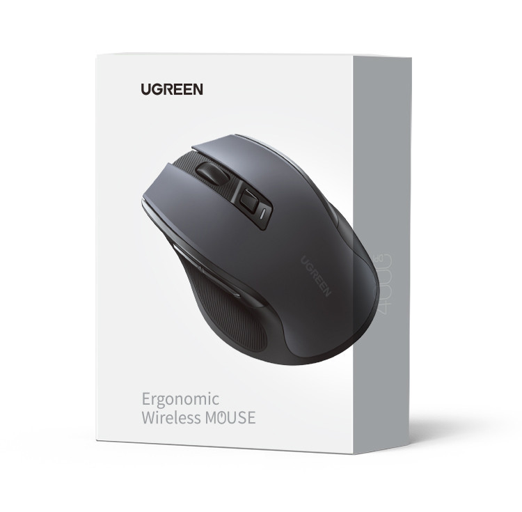 Маніпулятор миша бездротова UGREEN MU006 Ergonomic Wireless Mouse Blue Одеса - фото 2