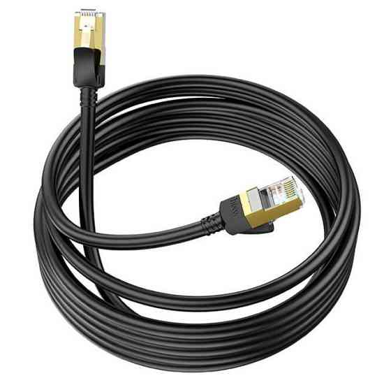 Кабель мережевого LAN RJ45 HOCO US02 Level copper gigabit, 3 м, чорний Вінниця