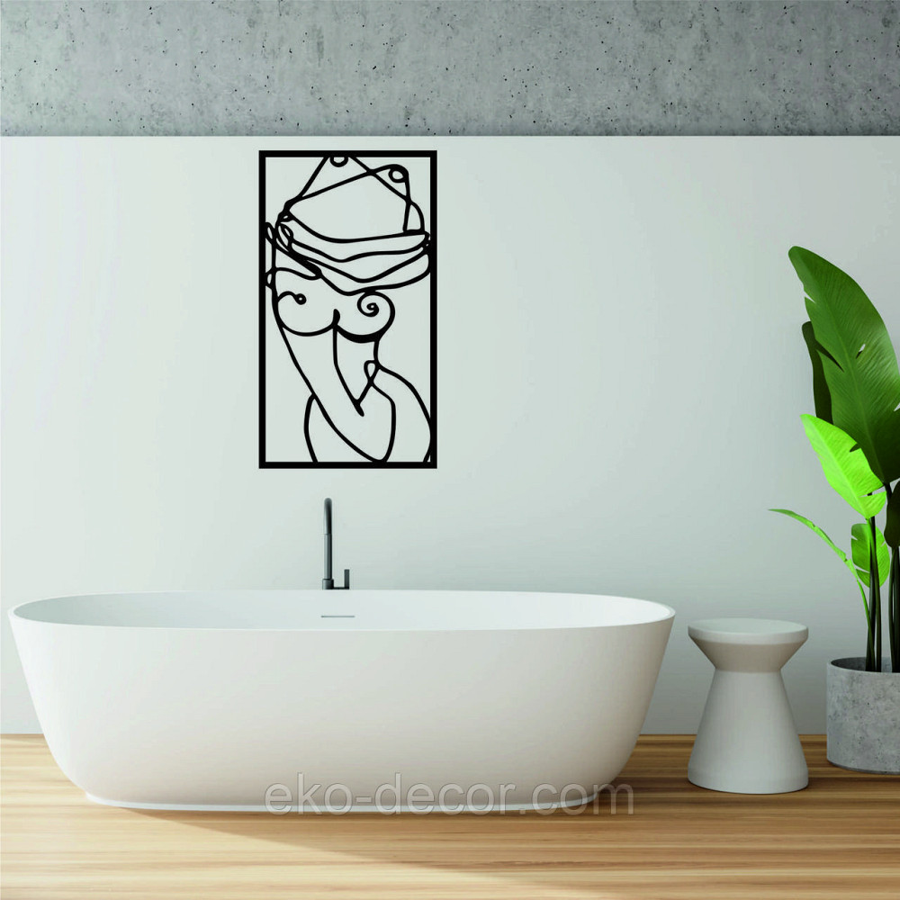 Декоративне настінне Панно «Жінка», Декор на стіну Київ - фото 2