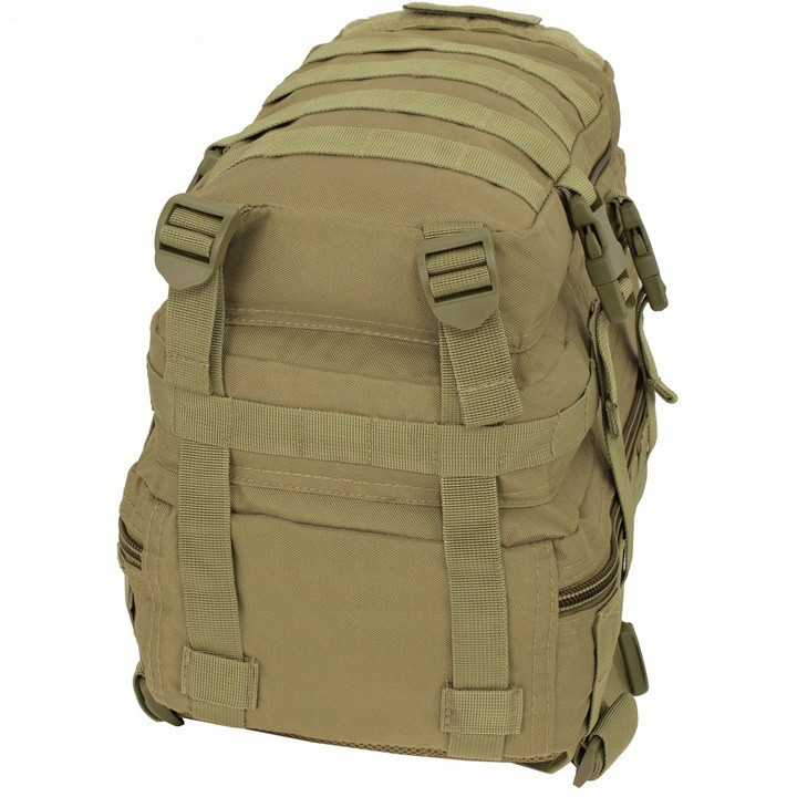 Тактичний Рюкзак 20 літрів із системою Molle 25 мм Mil-Tec від Sturm "Assault Pack SM" (14002005) Coyote Нововолинськ - фото 4