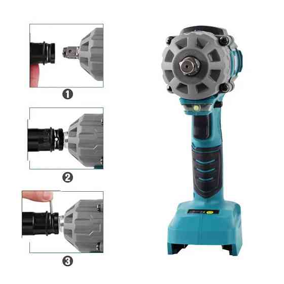 1500 NM Бесщеточный ударный гайковерт 1/2 