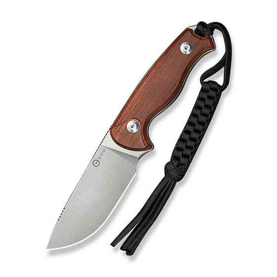 Нож фиксированный тактический Civvi Timberbark, (8.1 см) 14C28N / Guibourtia Wood Киев