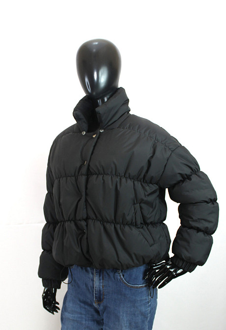Демисезонная женская куртка Черный 42 Харьков - изображение 4