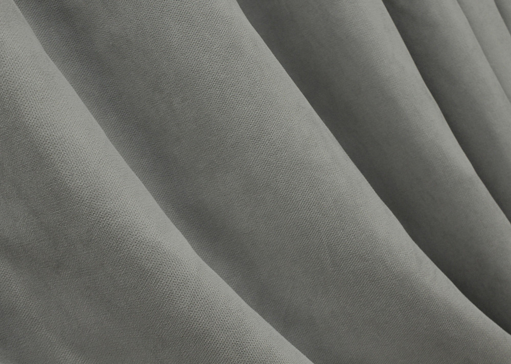 Комплект коротких штор VR-Textil Мікровелюр Petek № 1477ш Світло-сірий 140х170 см 2 шт (35-0221) Київ - фото 5