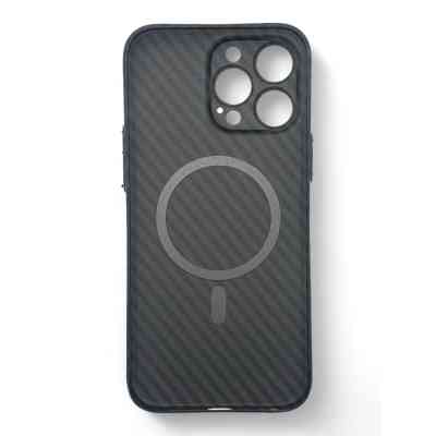 Чехол для мобильного телефона BeCover Carbonite Case (MagSafe) для Apple iPhone 16 Pro Black (712068) Винница