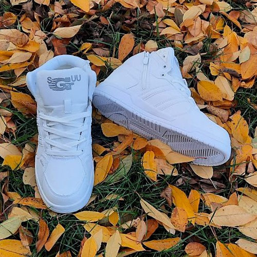 Зимові чоловічі високі Кросівки з Мехом Білі Зима Хух (розміри: 41,43,44,45,46) Дніпро - фото 10