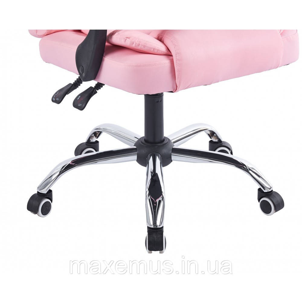 Офисное кресло операторское для персонала Bonro BN-6070 кресло для офиса компьютерное розовое кресла офисные Мостиска - изображение 5