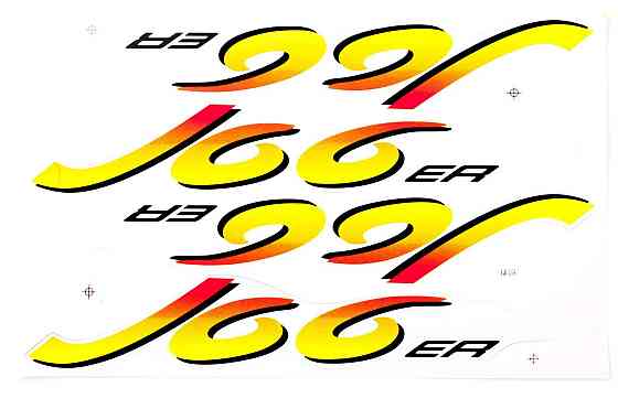 Наклейки (набір) JOG ER (#5747) Мукачево