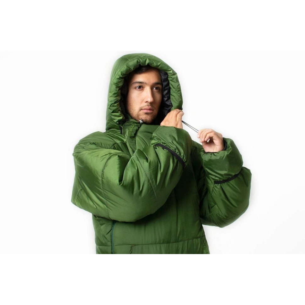 Спальный мешок-комбинезон Selkbag Original (размер XL) Зеленый Винница - изображение 4