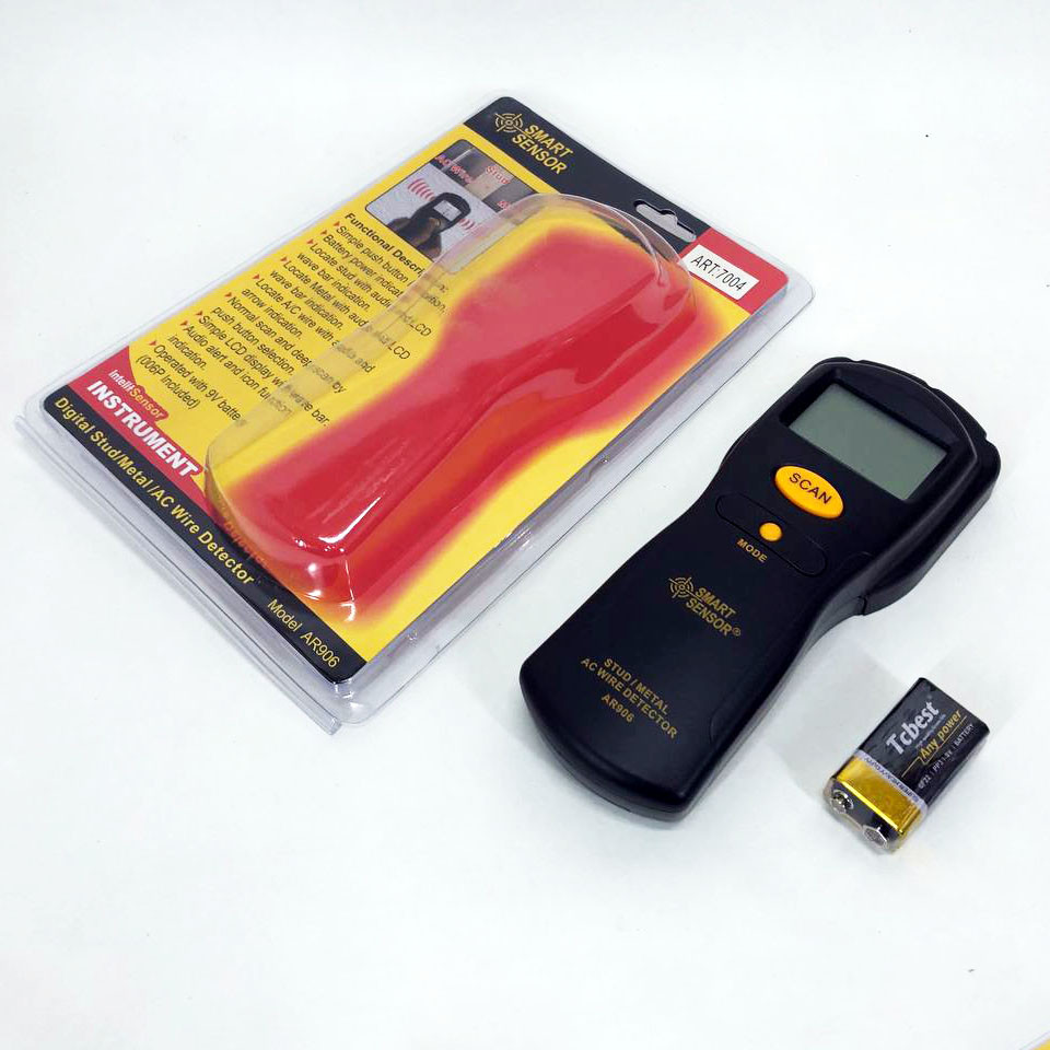 Искатель скрытой проводки и металла AR 906, детектор, индикатор, искатель, сканер UT-32 Львов - изображение 2