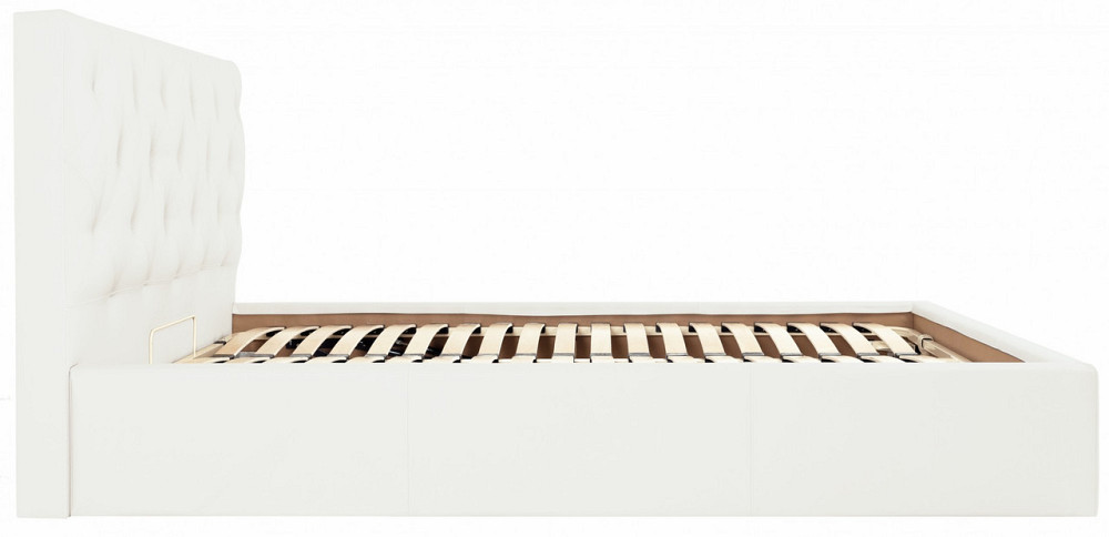 Ліжко Bristol VIP 120 х 200 см Fly 2200 З додатковою металевою цільнозварною рамою Білий Дніпро - фото 13