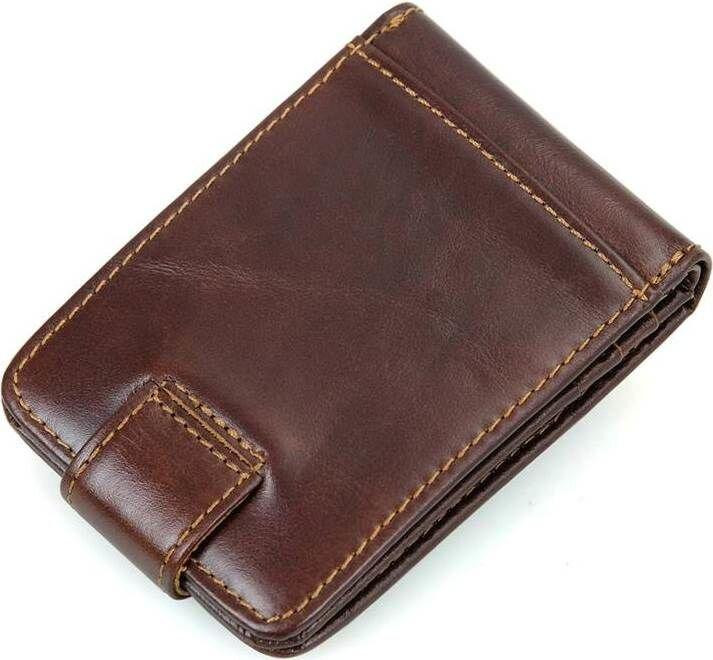 Кредитница чоловіча Vintage 14509 шкіряна Коричнева Київ - фото 11