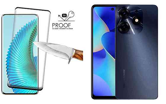 Захисне скло HyperGlass Pro для Tecno Spark 10, Spark 10 5G – максимальна чутливість та захист Київ
