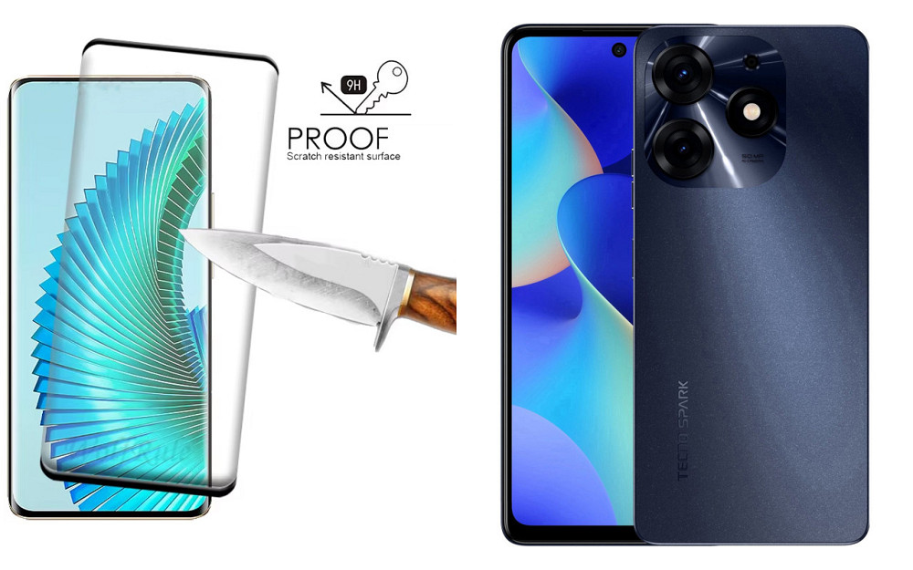 Захисне скло HyperGlass Pro для Tecno Spark 10, Spark 10 5G – максимальна чутливість та захист Київ - фото 1