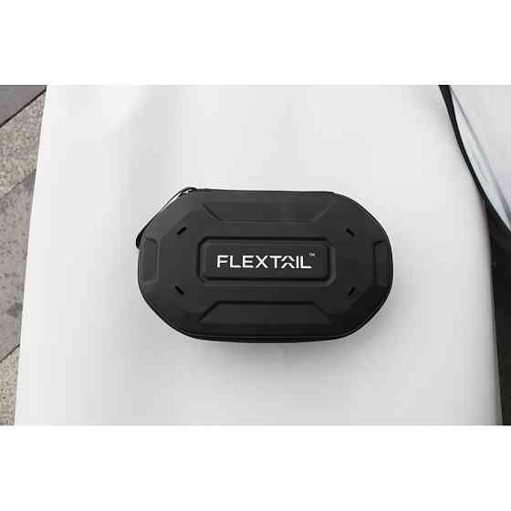 Душ портативний з насосом на акумуляторі Flextail Max Shower із чохлом, білий Київ