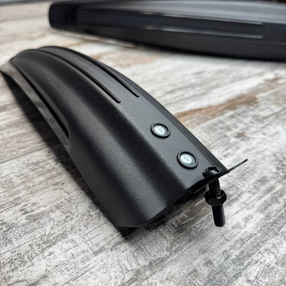 Комплект велосипедных крыльев-брызговиков для защиты от грязи и воды, переднее и заднее, универсальный размер Киев - изображение 3