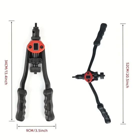 Заклепочник двуручний BT-605 для заклепок M3-M12 Київ