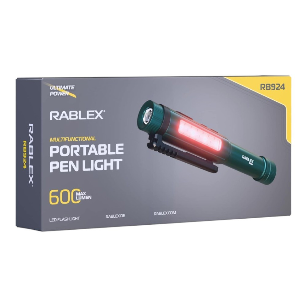 Ручний ліхтар Rablex RB924, XPG LED і COB LED, ЗП Type-C, Дніпро - фото 3
