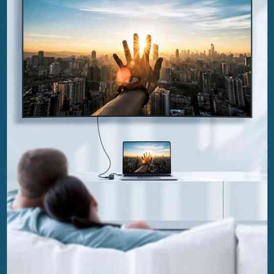 Перехідник-Конвертер USB 2.0 Type-C-->VGA V1.2 /HDMI V2.0b/DP V1.2a CM260 UGREEN Чорний (60568) Київ