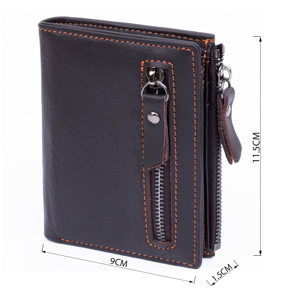 Гаманець чоловічий Vintage 14687 Коричневий Київ - фото 4